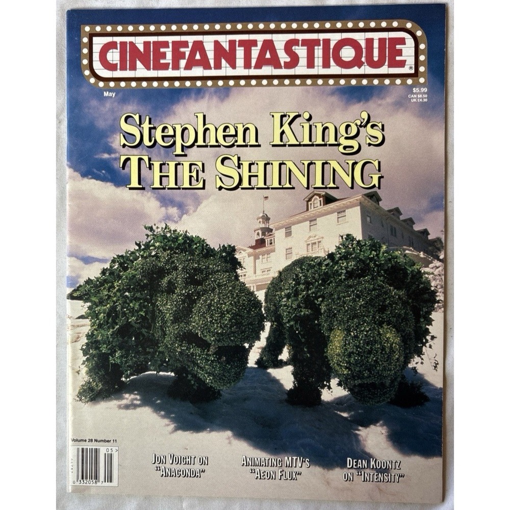 1997 May CINEFANTASTIQUE Magazine Stephen King The Shining (R)